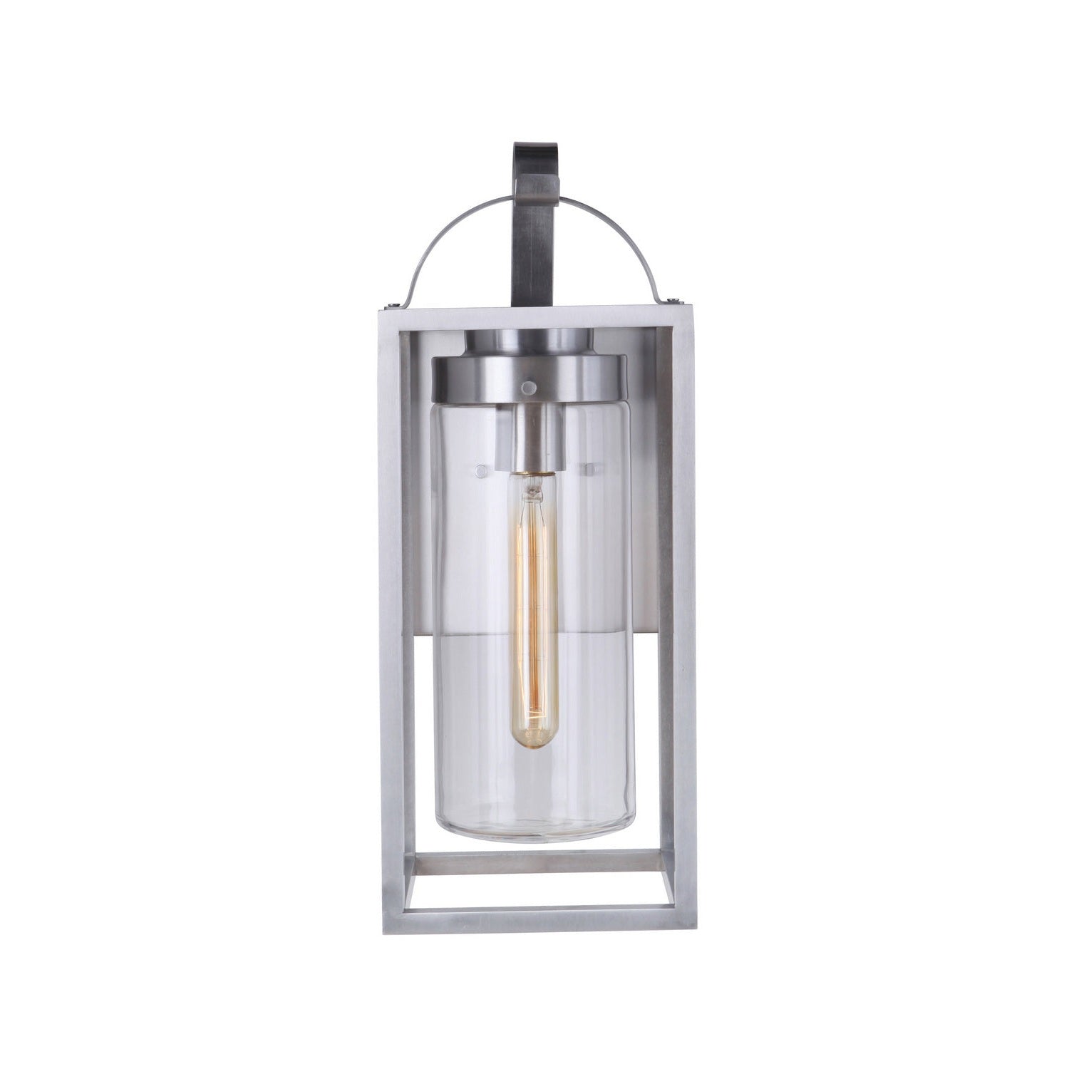 Craftmade - ZA4814-SA - One Light Outdoor Wall Mount - Neo - Satin Aluminum