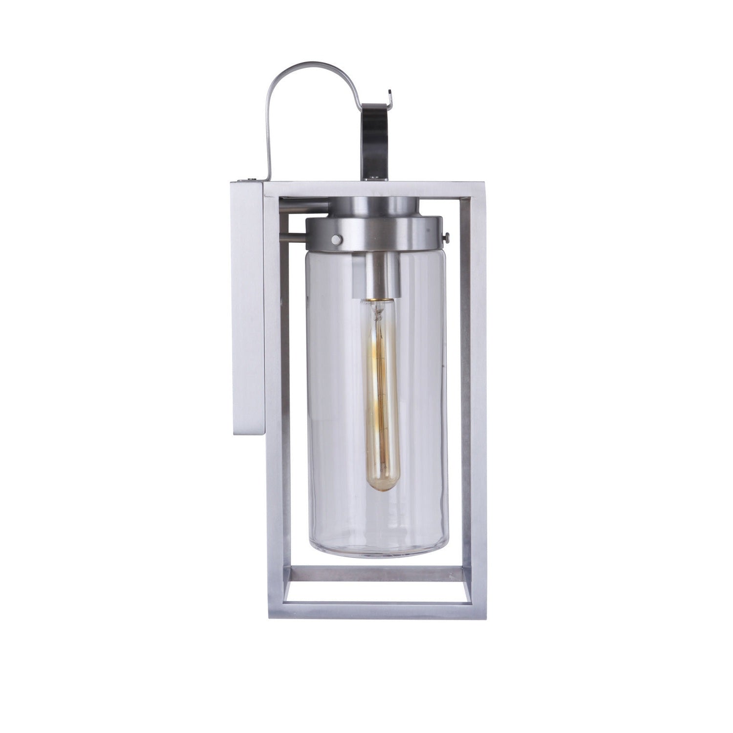 Craftmade - ZA4814-SA - One Light Outdoor Wall Mount - Neo - Satin Aluminum