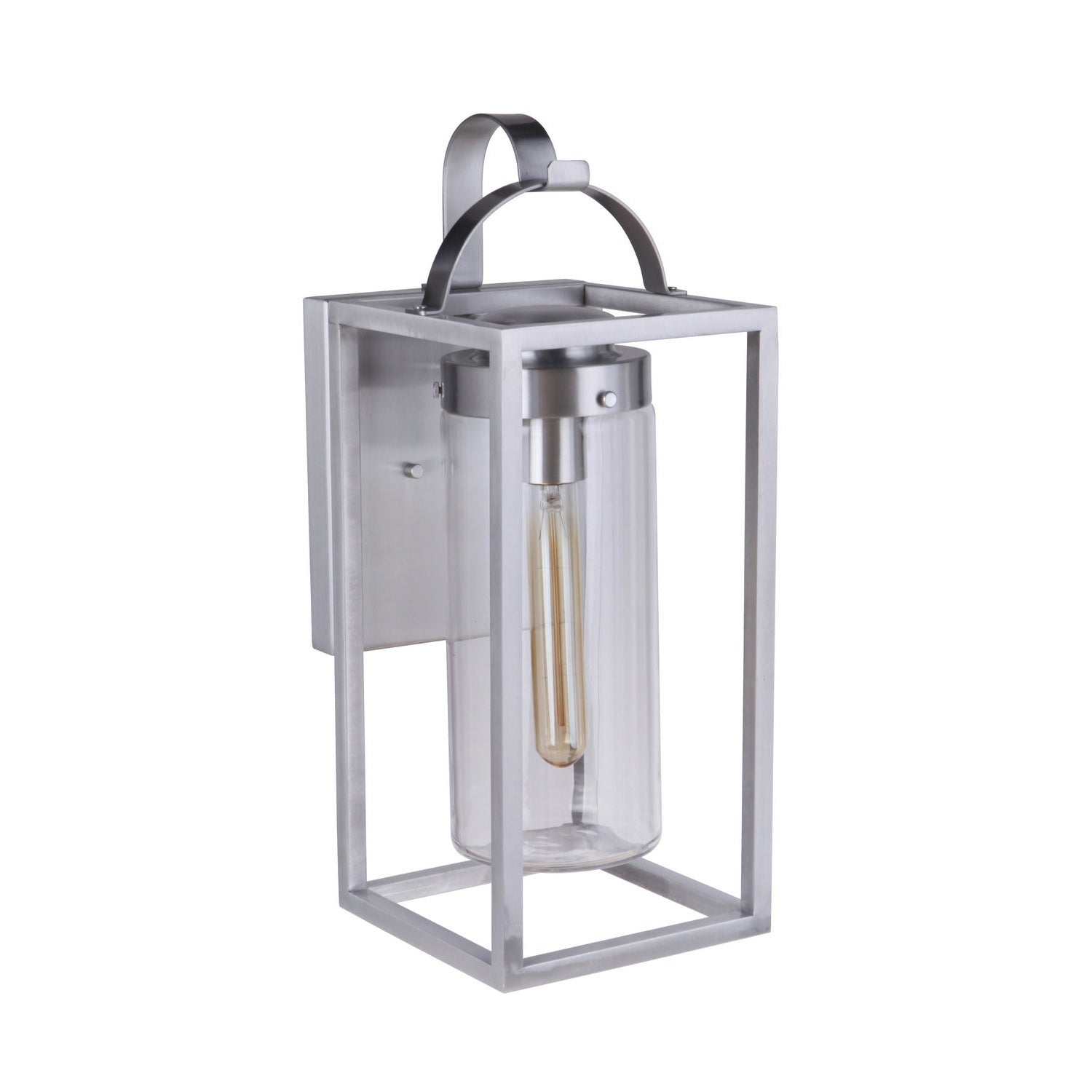 Craftmade - ZA4814-SA - One Light Outdoor Wall Mount - Neo - Satin Aluminum