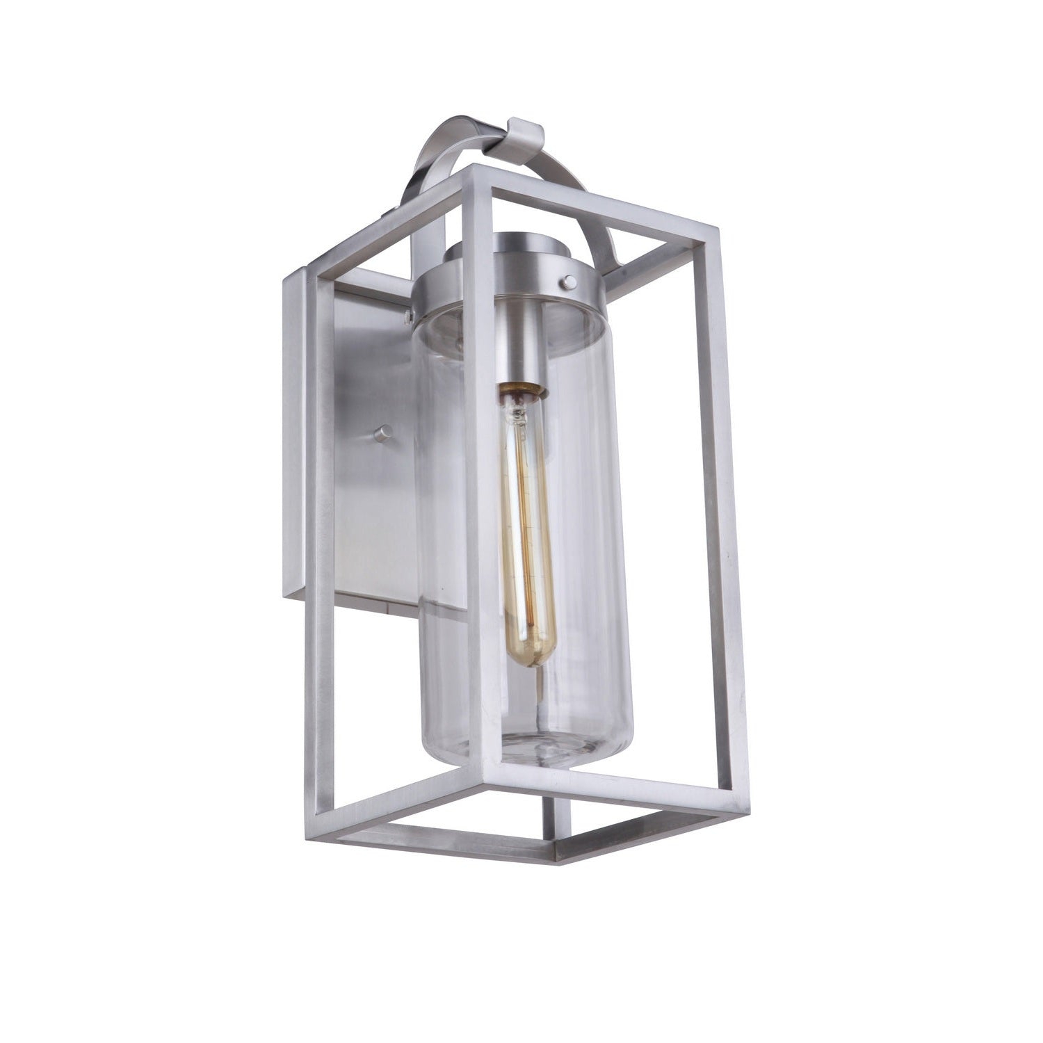 Craftmade - ZA4814-SA - One Light Outdoor Wall Mount - Neo - Satin Aluminum