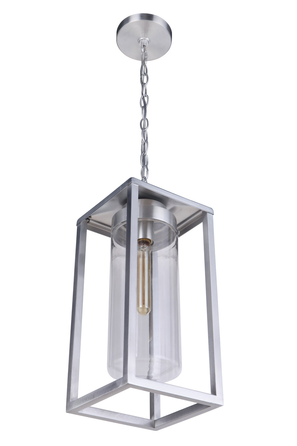 Craftmade - ZA4821-SA - One Light Outdoor Pendant - Neo - Satin Aluminum