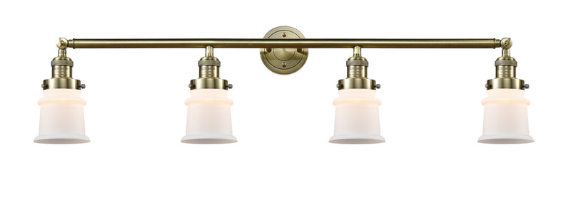 Innovations - 215-AB-G181S - Four Light Bath Vanity - Franklin Restoration - Antique Brass