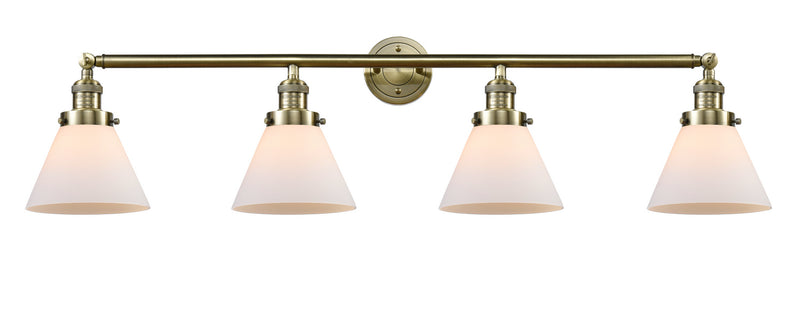 Innovations - 215-AB-G41 - Four Light Bath Vanity - Franklin Restoration - Antique Brass