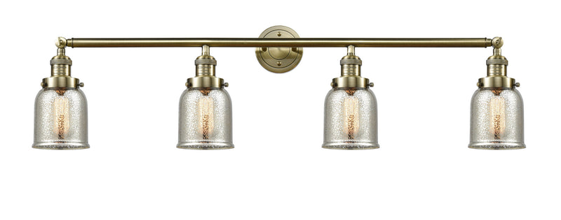 Innovations - 215-AB-G58 - Four Light Bath Vanity - Franklin Restoration - Antique Brass