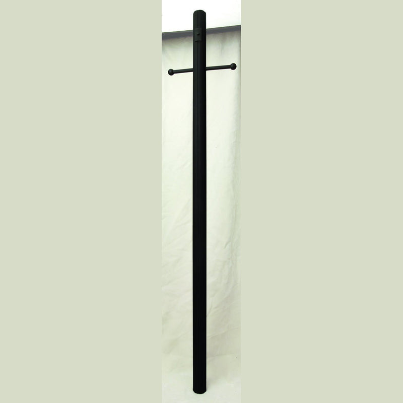 Craftmade - Z8992-TB - 84" Fluted Direct Burial w/Photocell Post - Pad Mounts, Posts - Textured Black