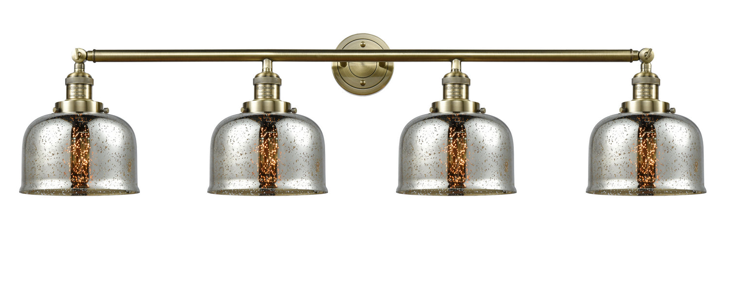 Innovations - 215-AB-G78 - Four Light Bath Vanity - Franklin Restoration - Antique Brass