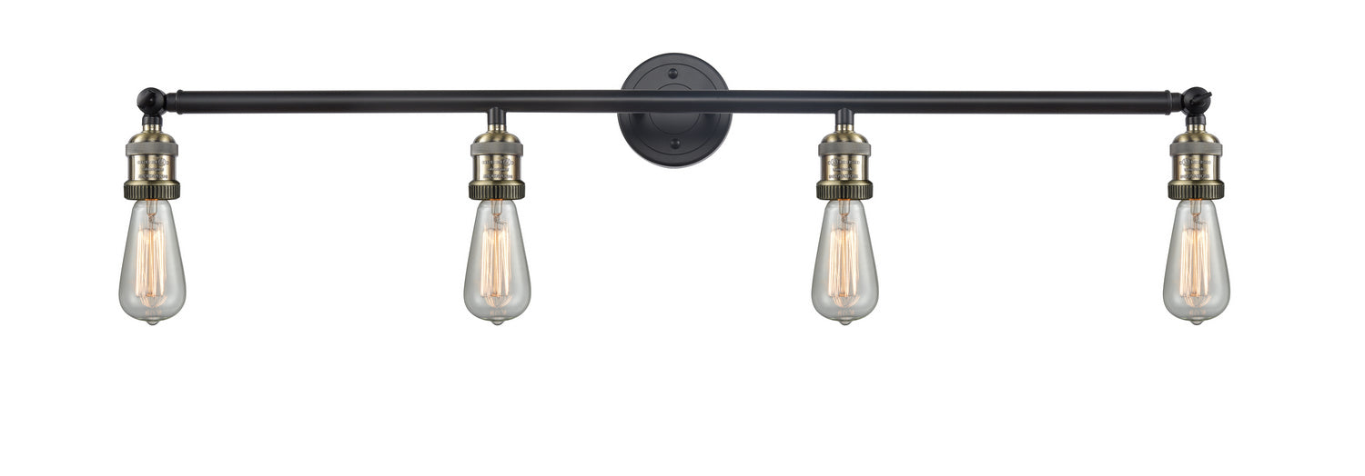 Innovations - 215-BAB - Four Light Bath Vanity - Franklin Restoration - Black Antique Brass