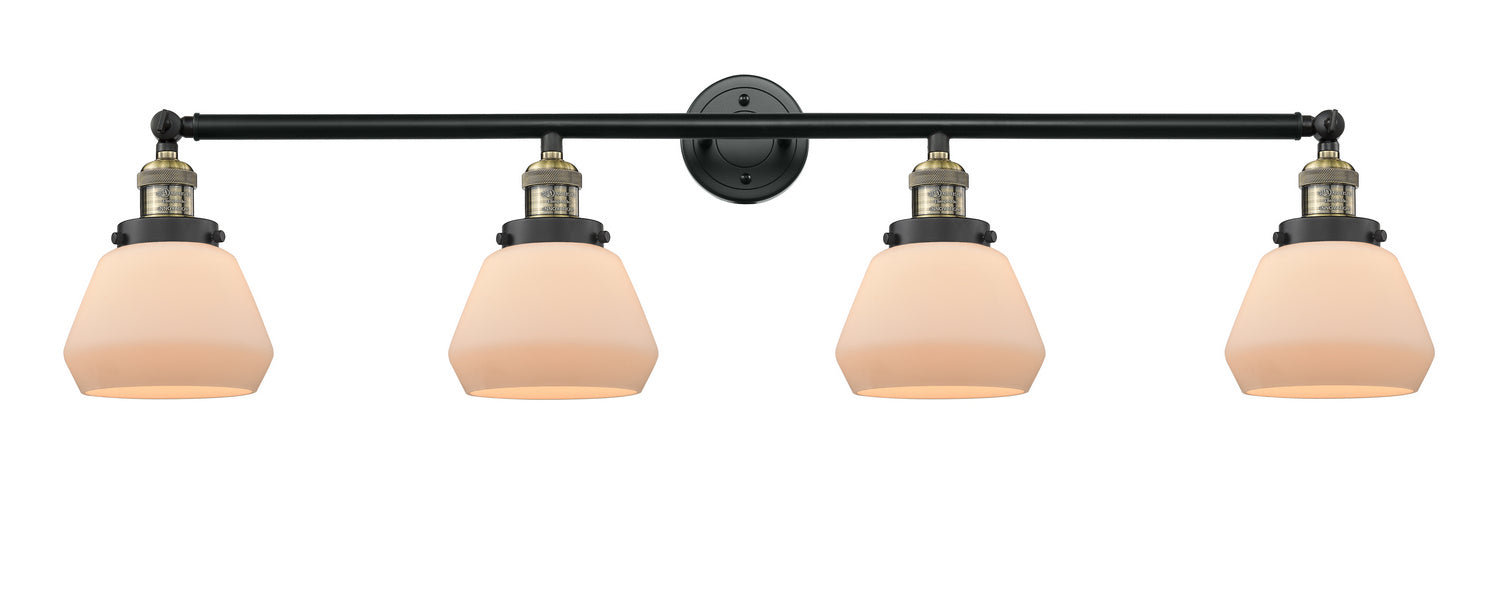 Innovations - 215-BAB-G171 - Four Light Bath Vanity - Franklin Restoration - Black Antique Brass