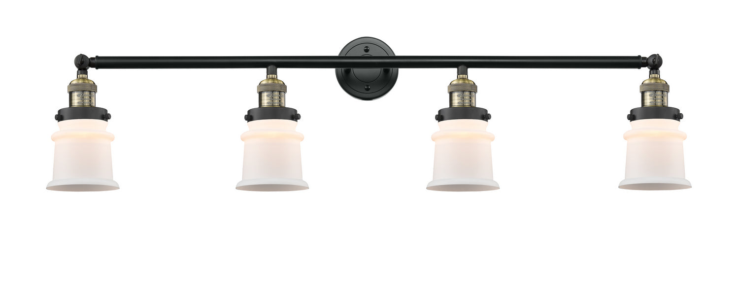 Innovations - 215-BAB-G181S - Four Light Bath Vanity - Franklin Restoration - Black Antique Brass