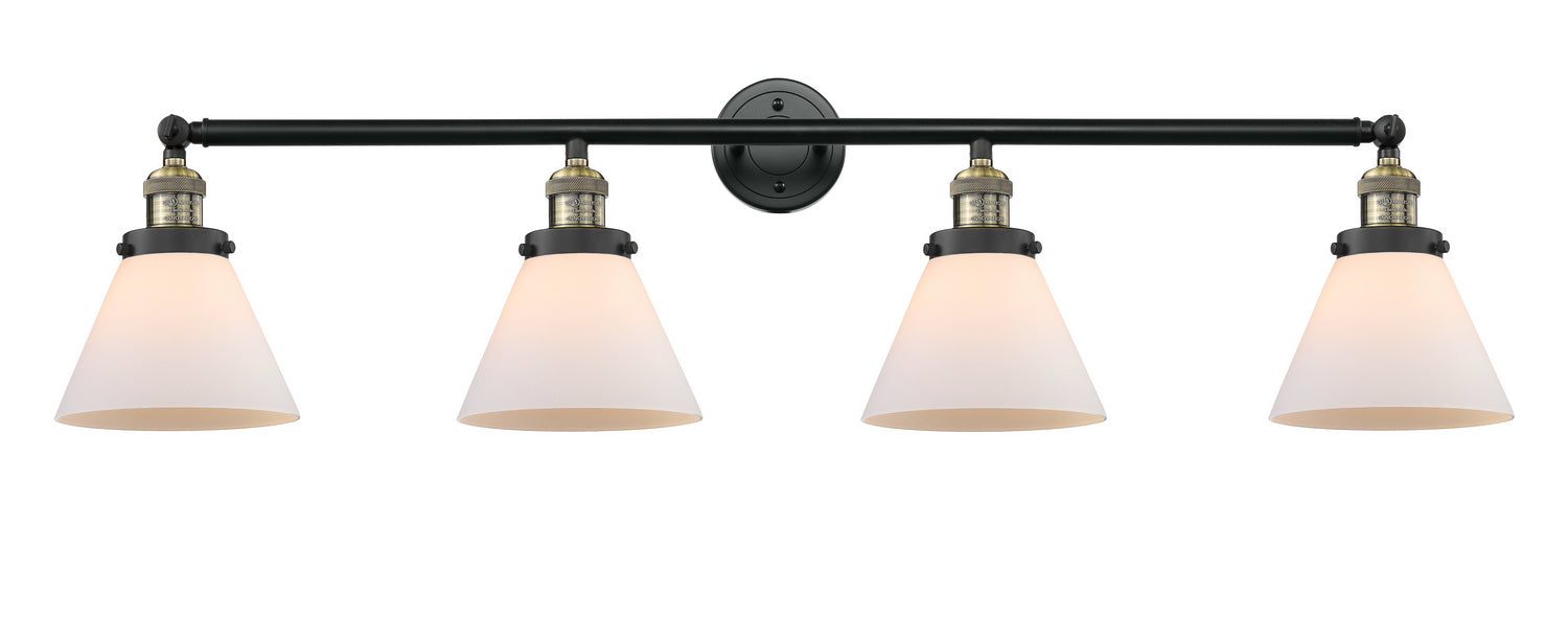 Innovations - 215-BAB-G41 - Four Light Bath Vanity - Franklin Restoration - Black Antique Brass