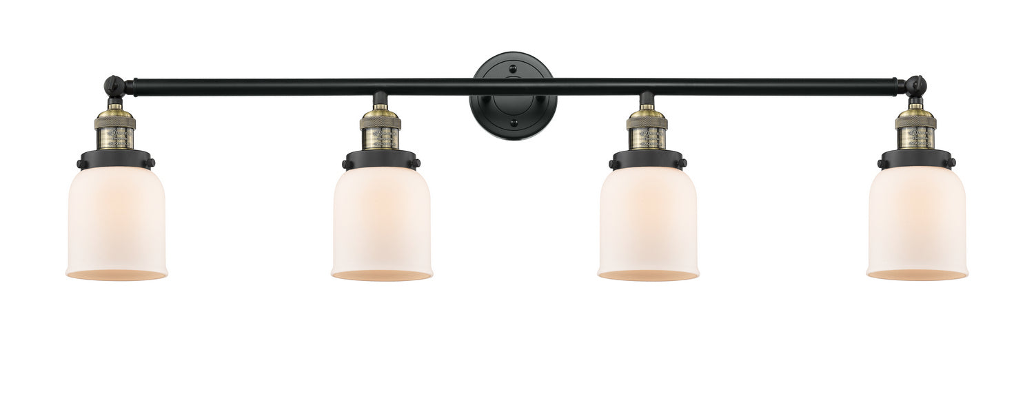 Innovations - 215-BAB-G51 - Four Light Bath Vanity - Franklin Restoration - Black Antique Brass
