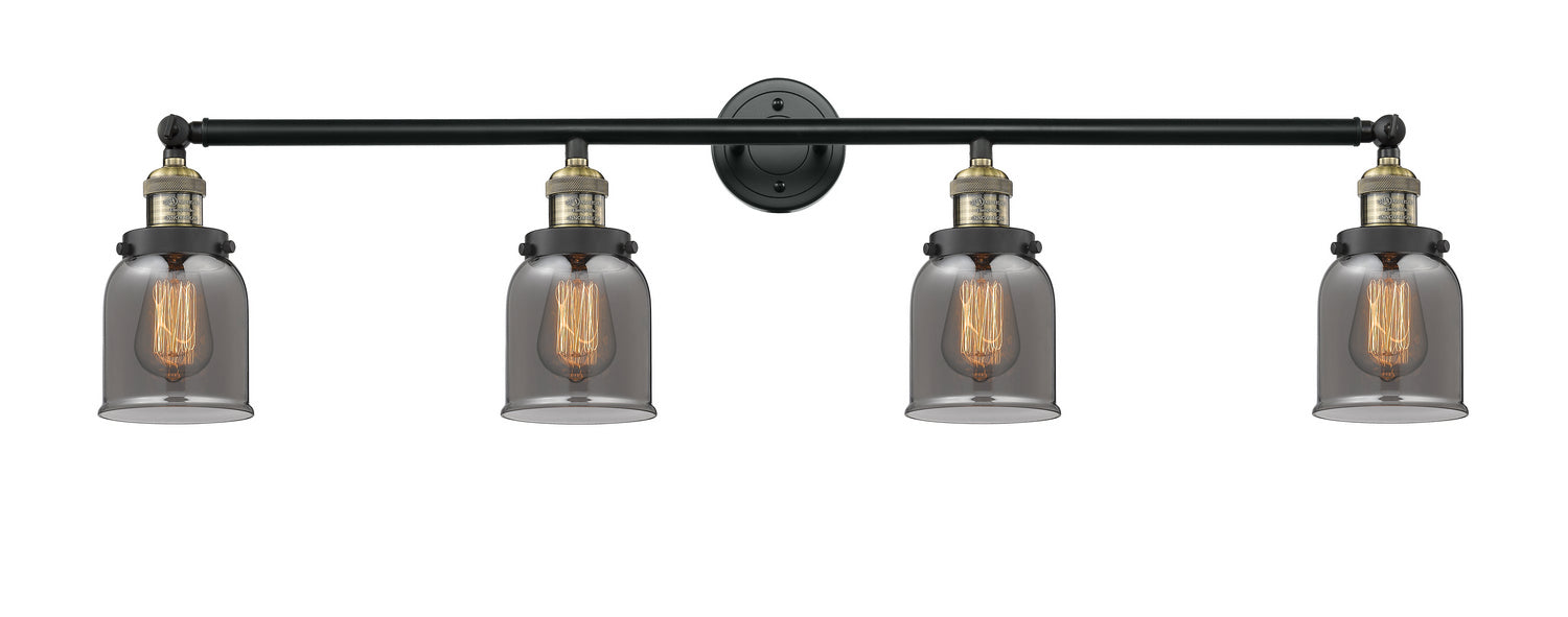 Innovations - 215-BAB-G53 - Four Light Bath Vanity - Franklin Restoration - Black Antique Brass
