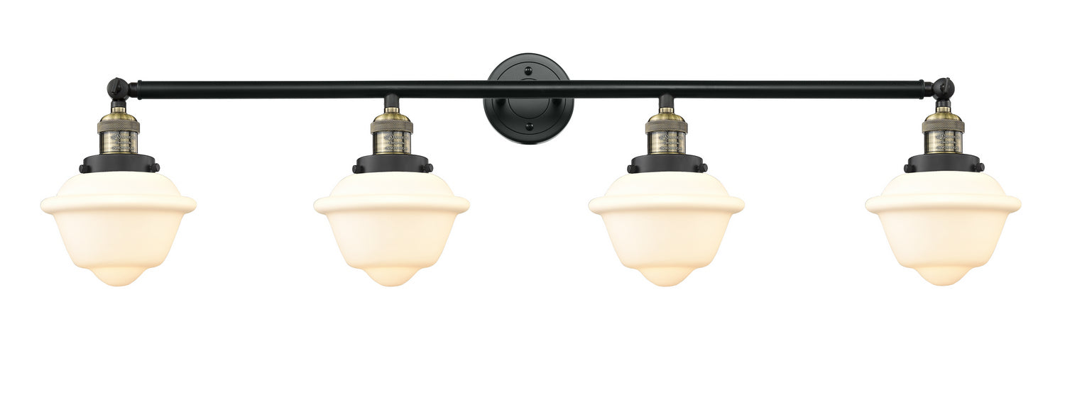 Innovations - 215-BAB-G531 - Four Light Bath Vanity - Franklin Restoration - Black Antique Brass