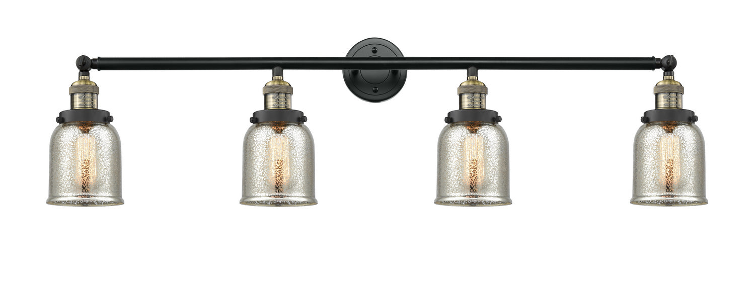 Innovations - 215-BAB-G58 - Four Light Bath Vanity - Franklin Restoration - Black Antique Brass