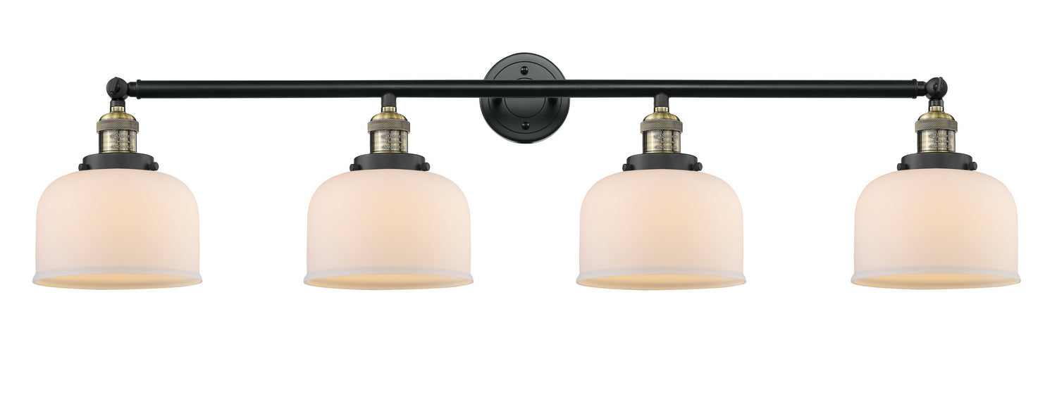 Innovations - 215-BAB-G71 - Four Light Bath Vanity - Franklin Restoration - Black Antique Brass