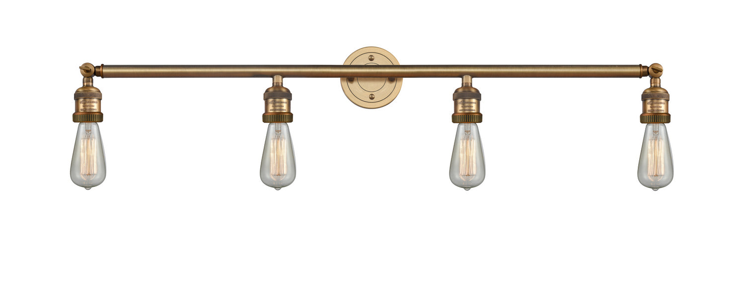 Innovations - 215-BB - Four Light Bath Vanity - Franklin Restoration - Brushed Brass