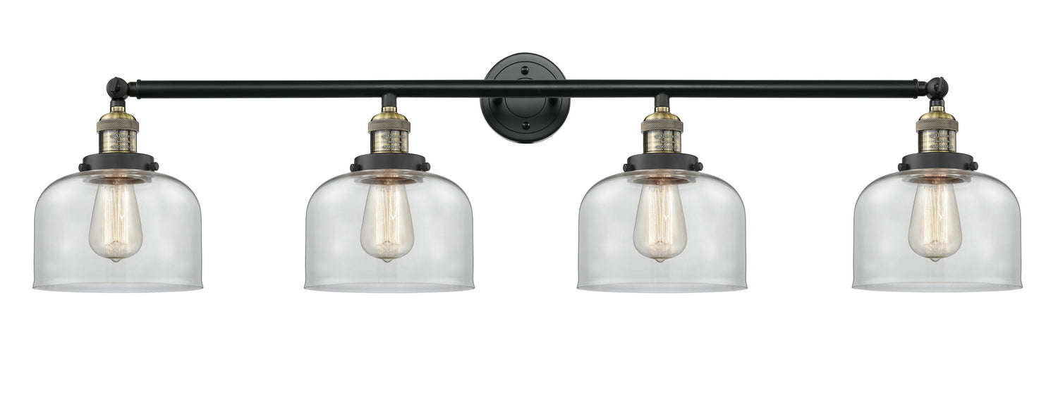 Innovations - 215-BAB-G72 - Four Light Bath Vanity - Franklin Restoration - Black Antique Brass