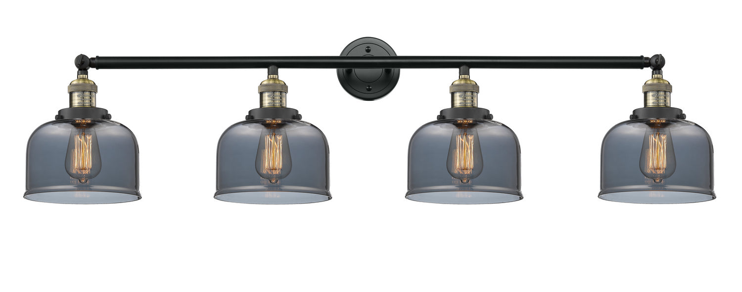 Innovations - 215-BAB-G73 - Four Light Bath Vanity - Franklin Restoration - Black Antique Brass
