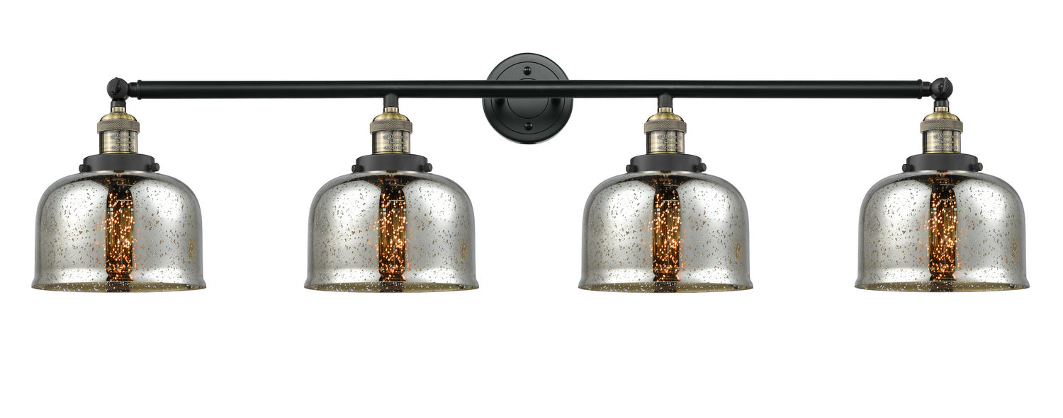 Innovations - 215-BAB-G78 - Four Light Bath Vanity - Franklin Restoration - Black Antique Brass