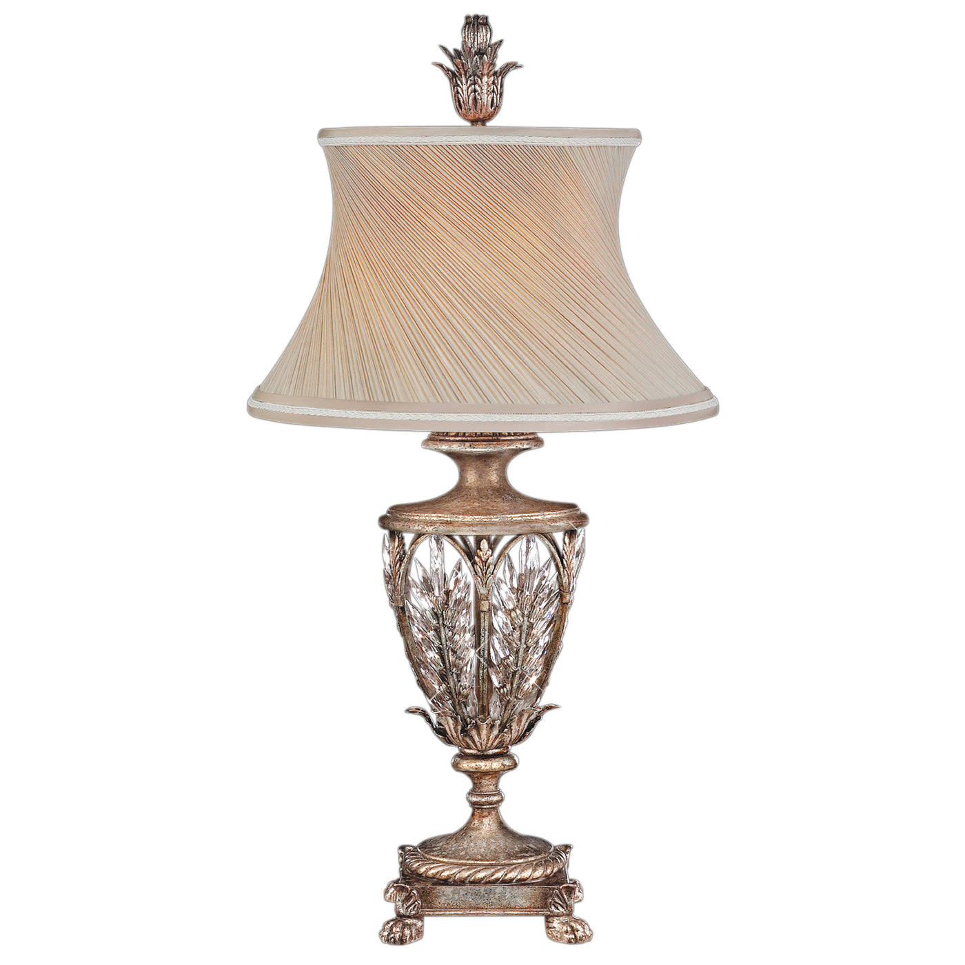 Fine Art Handcrafted Lighting - 301610ST - One Light Table Lamp - Winter Palace - Silver