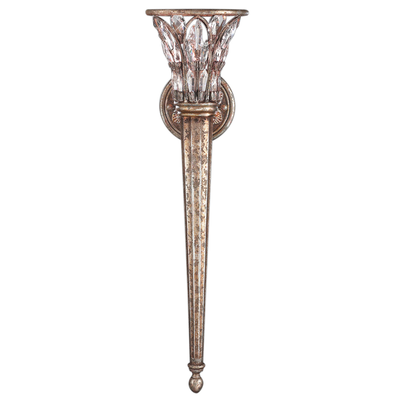 Fine Art Handcrafted Lighting - 300250ST - One Light Wall Sconce - Winter Palace - Silver