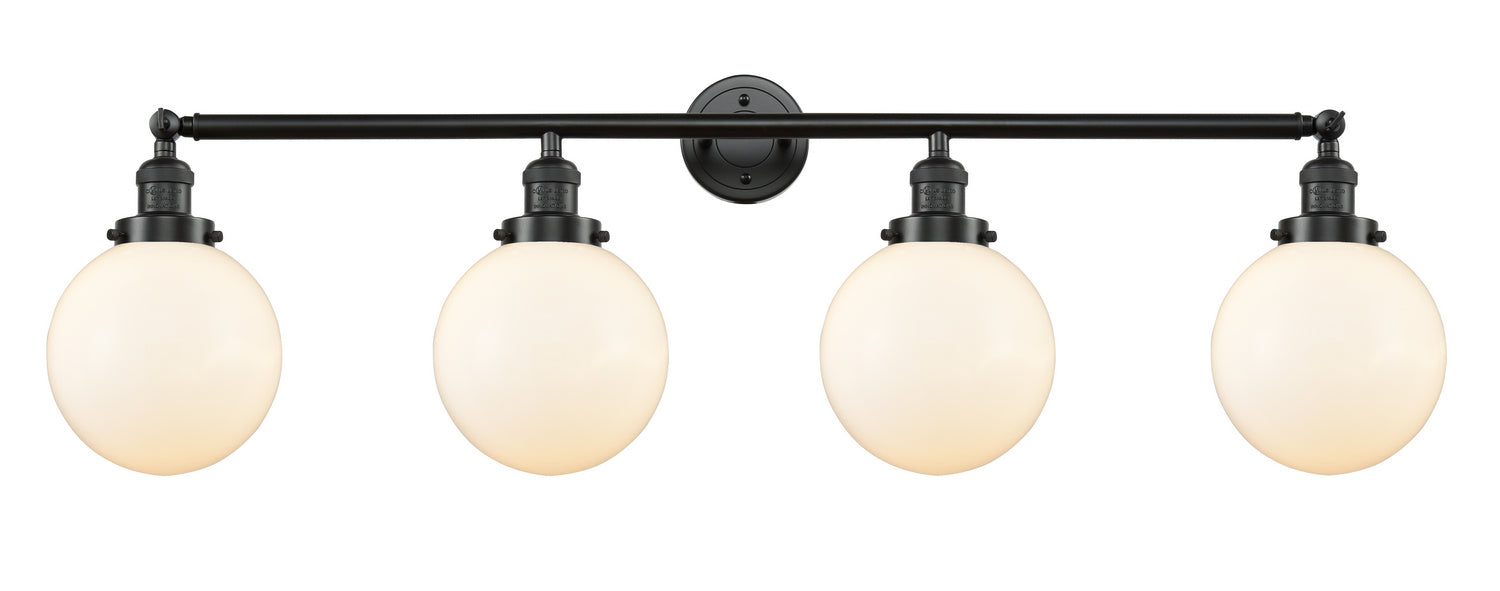 Innovations - 215-OB-G201-8 - Four Light Bath Vanity - Franklin Restoration - Oil Rubbed Bronze