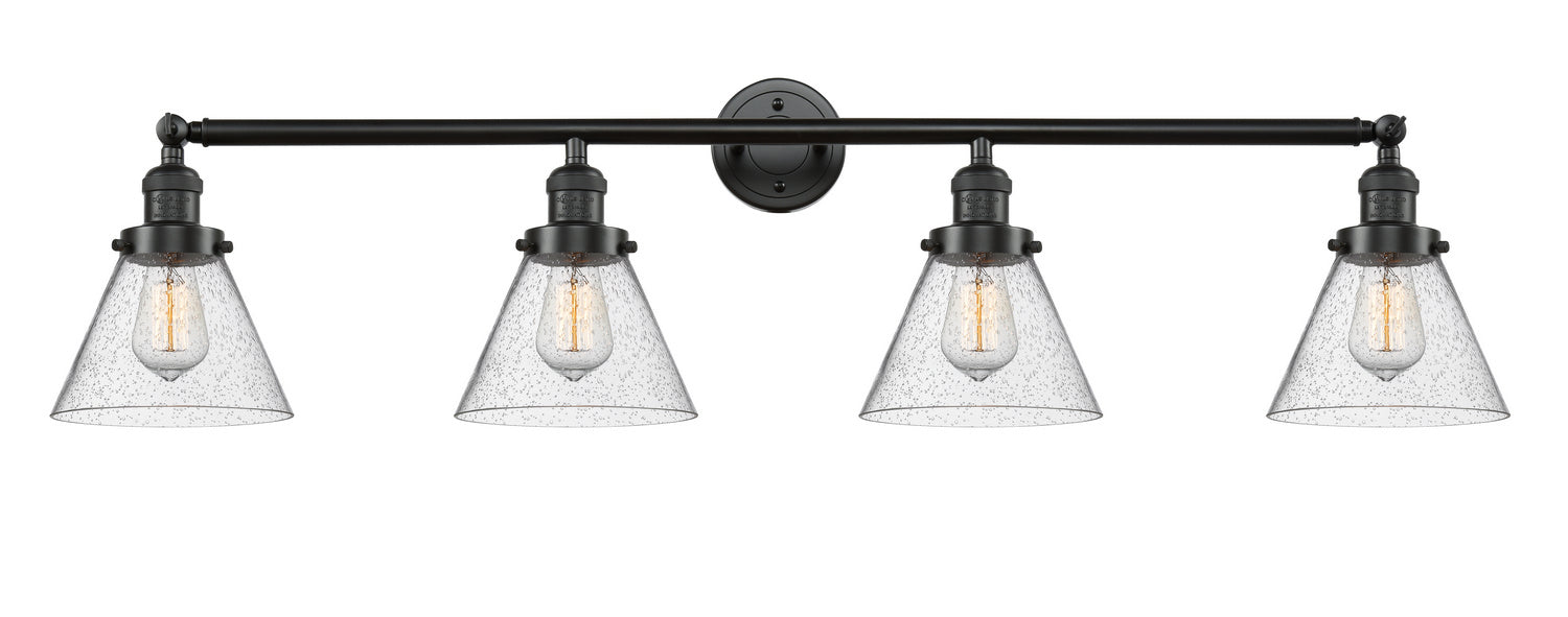 Innovations - 215-OB-G44 - Four Light Bath Vanity - Franklin Restoration - Oil Rubbed Bronze