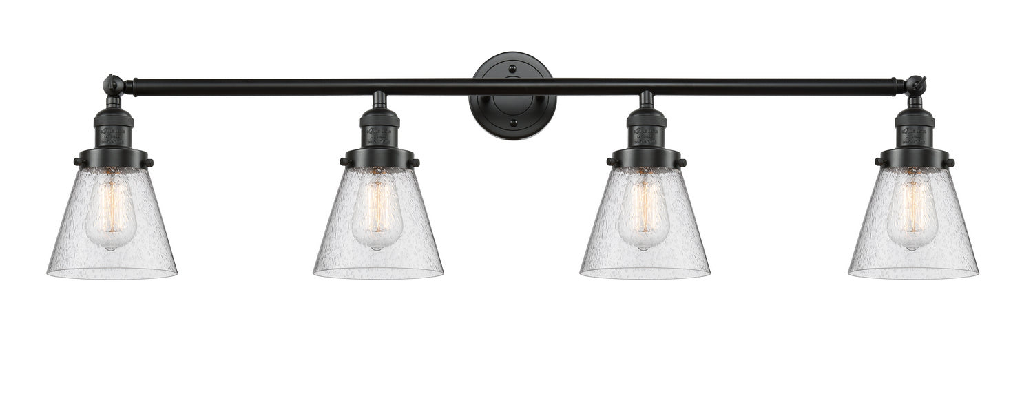 Innovations - 215-OB-G64 - Four Light Bath Vanity - Franklin Restoration - Oil Rubbed Bronze
