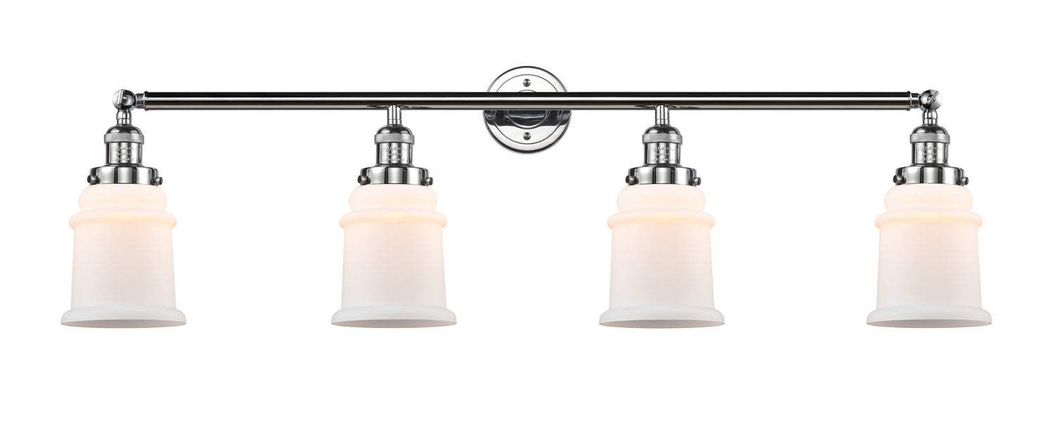 Innovations - 215-PC-G181 - Four Light Bath Vanity - Franklin Restoration - Polished Chrome