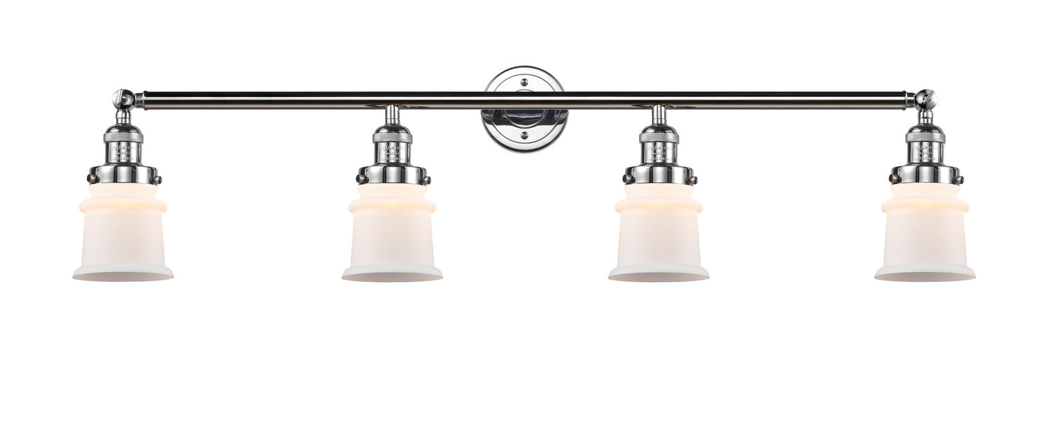 Innovations - 215-PC-G181S - Four Light Bath Vanity - Franklin Restoration - Polished Chrome