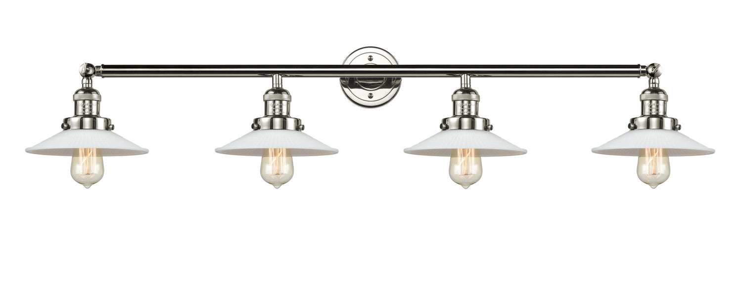 Innovations - 215-PN-G1 - Four Light Bath Vanity - Franklin Restoration - Polished Nickel