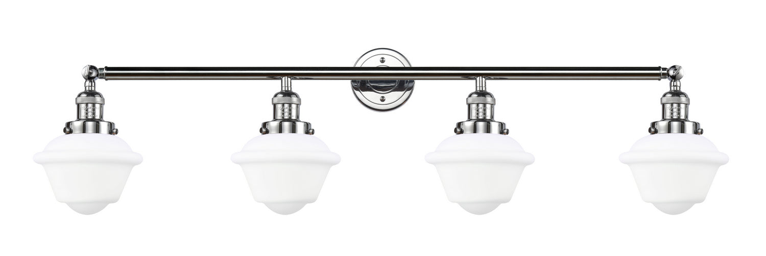 Innovations - 215-PC-G531 - Four Light Bath Vanity - Franklin Restoration - Polished Chrome