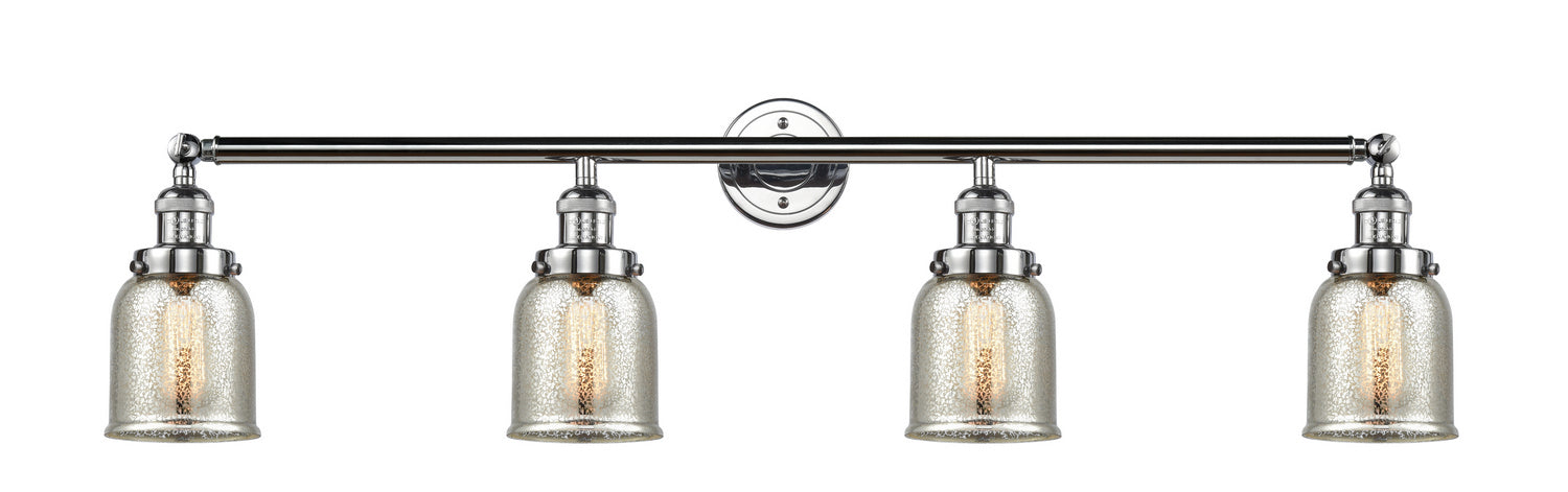 Innovations - 215-PC-G58 - Four Light Bath Vanity - Franklin Restoration - Polished Chrome