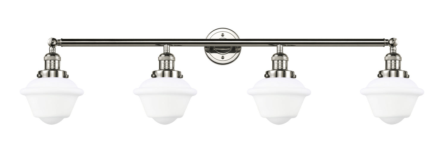 Innovations - 215-PN-G531 - Four Light Bath Vanity - Franklin Restoration - Polished Nickel