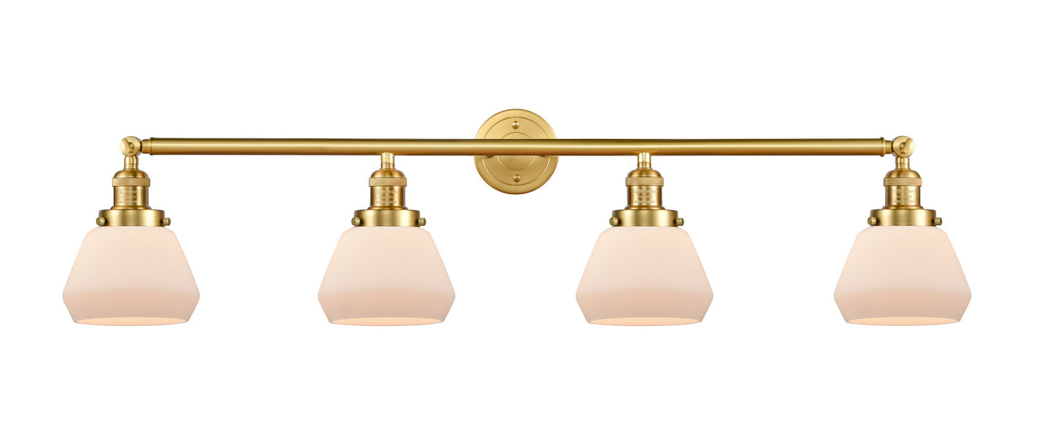 Innovations - 215-SG-G171 - Four Light Bath Vanity - Franklin Restoration - Satin Gold