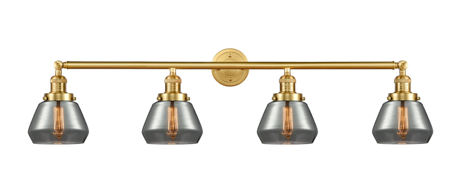 Innovations - 215-SG-G173 - Four Light Bath Vanity - Franklin Restoration - Satin Gold