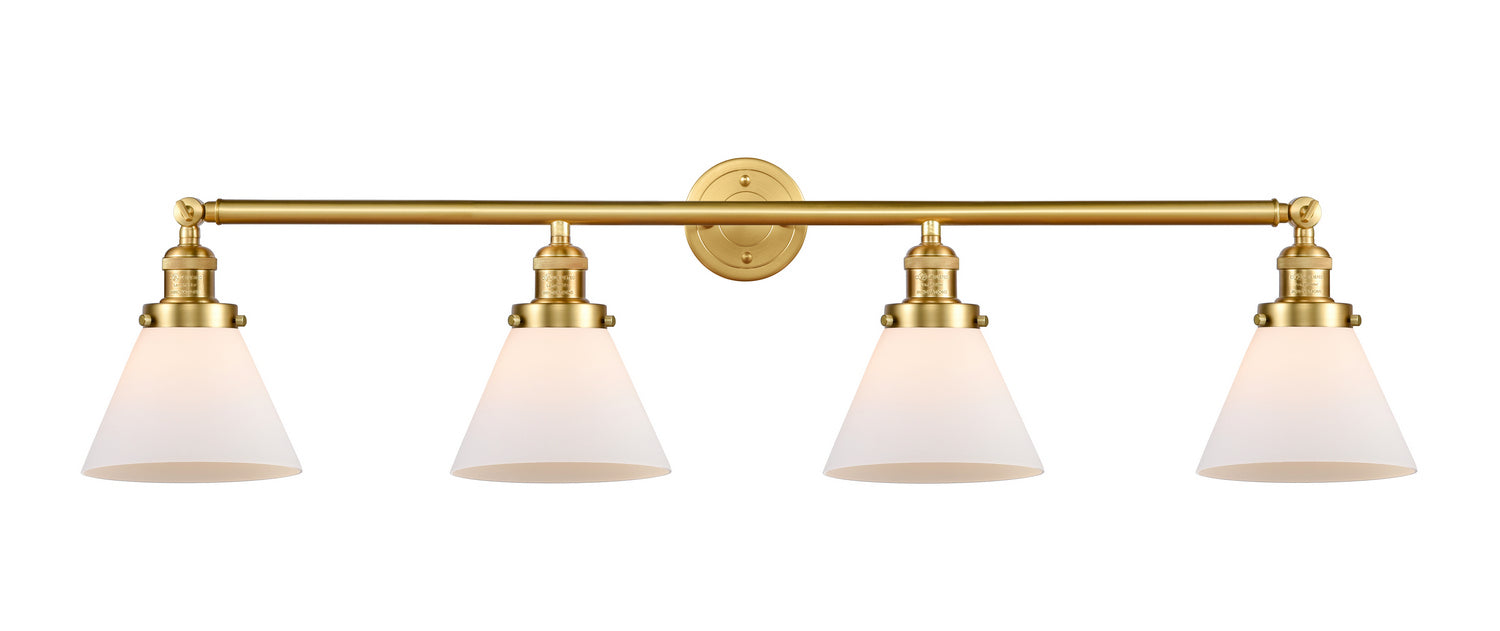Innovations - 215-SG-G41 - Four Light Bath Vanity - Franklin Restoration - Satin Gold