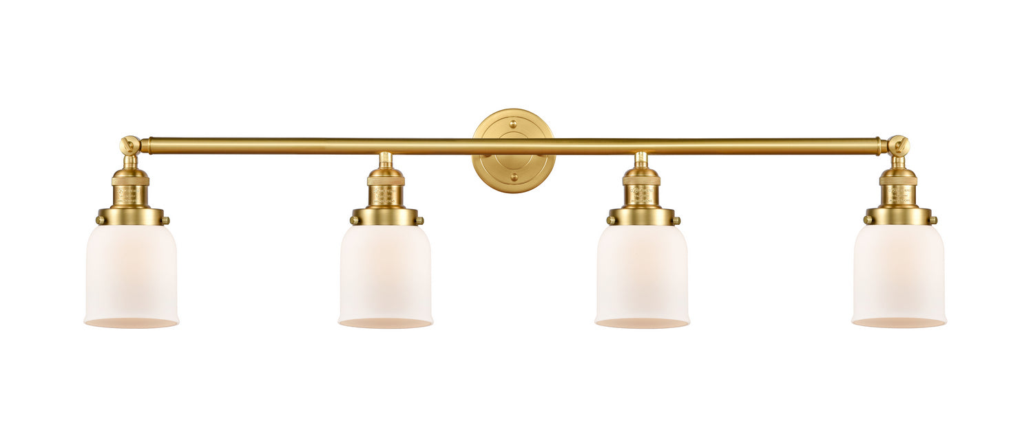 Innovations - 215-SG-G51 - Four Light Bath Vanity - Franklin Restoration - Satin Gold
