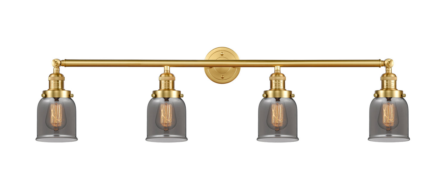 Innovations - 215-SG-G53 - Four Light Bath Vanity - Franklin Restoration - Satin Gold
