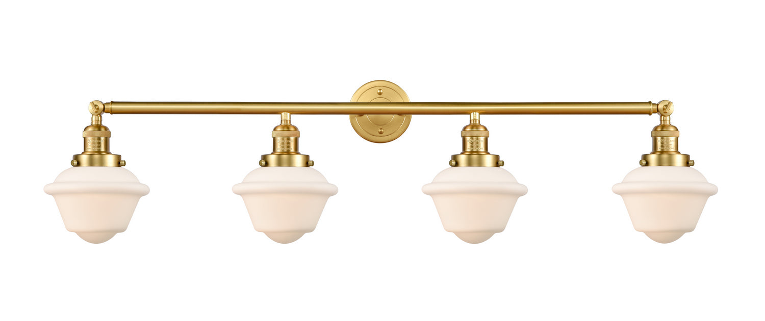 Innovations - 215-SG-G531 - Four Light Bath Vanity - Franklin Restoration - Satin Gold