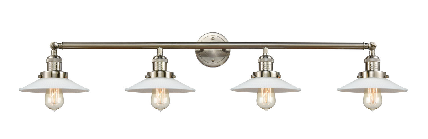 Innovations - 215-SN-G1 - Four Light Bath Vanity - Franklin Restoration - Brushed Satin Nickel