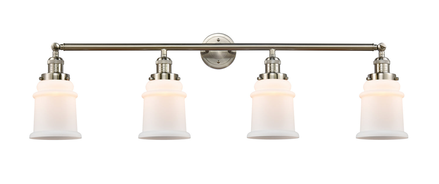 Innovations - 215-SN-G181 - Four Light Bath Vanity - Franklin Restoration - Brushed Satin Nickel