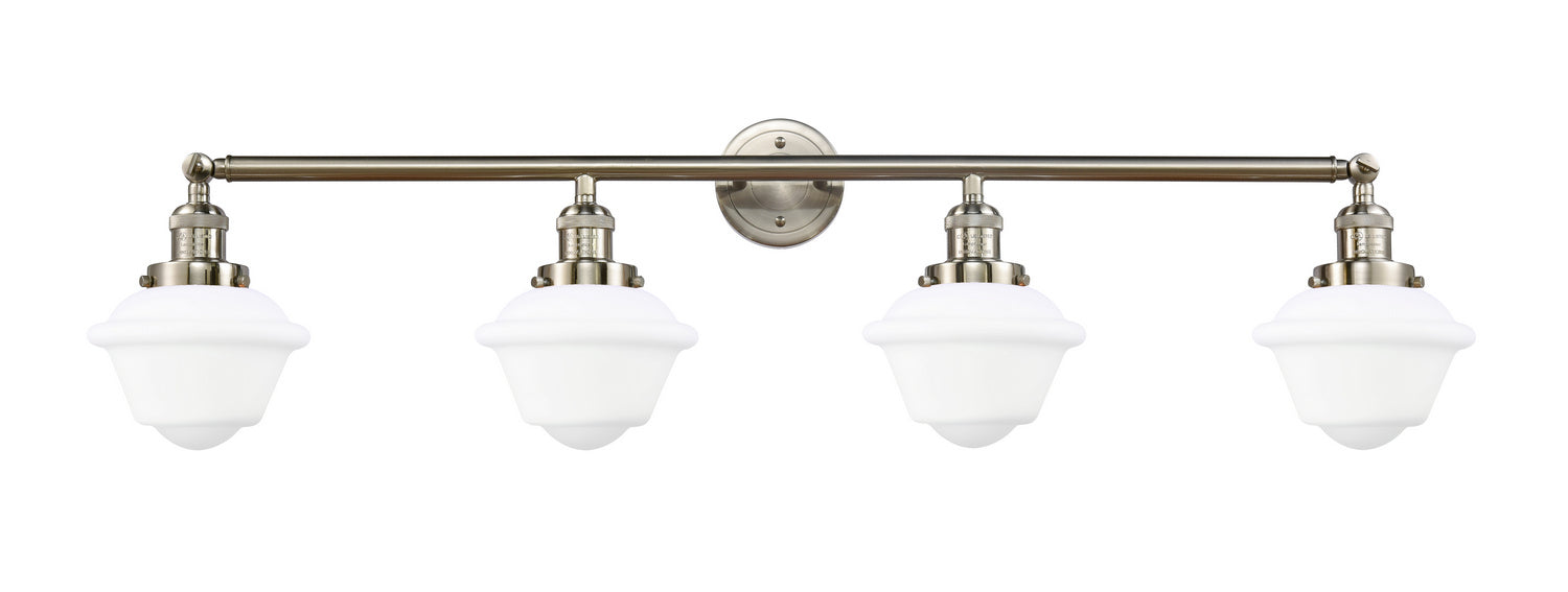 Innovations - 215-SN-G531 - Four Light Bath Vanity - Franklin Restoration - Brushed Satin Nickel