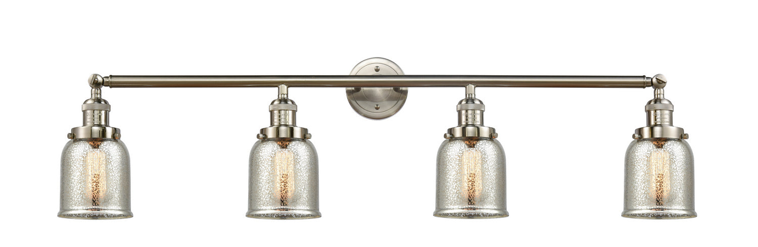 Innovations - 215-SN-G58 - Four Light Bath Vanity - Franklin Restoration - Brushed Satin Nickel