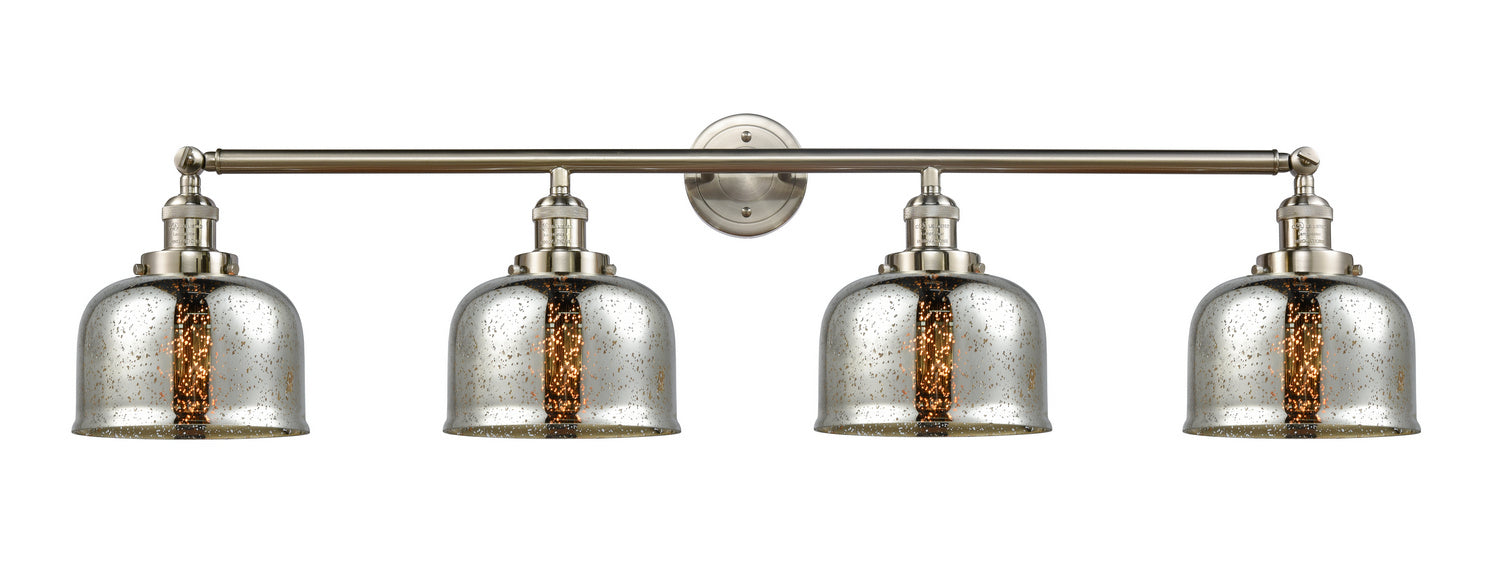 Innovations - 215-SN-G78 - Four Light Bath Vanity - Franklin Restoration - Brushed Satin Nickel