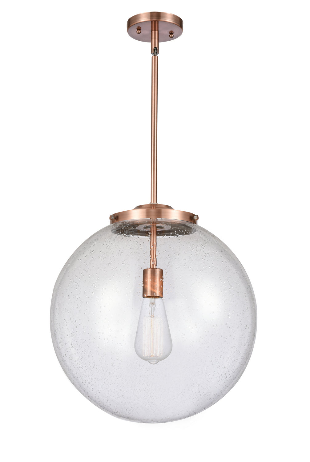 Innovations - 221-1S-AC-G204-16 - One Light Pendant - Essex - Antique Copper