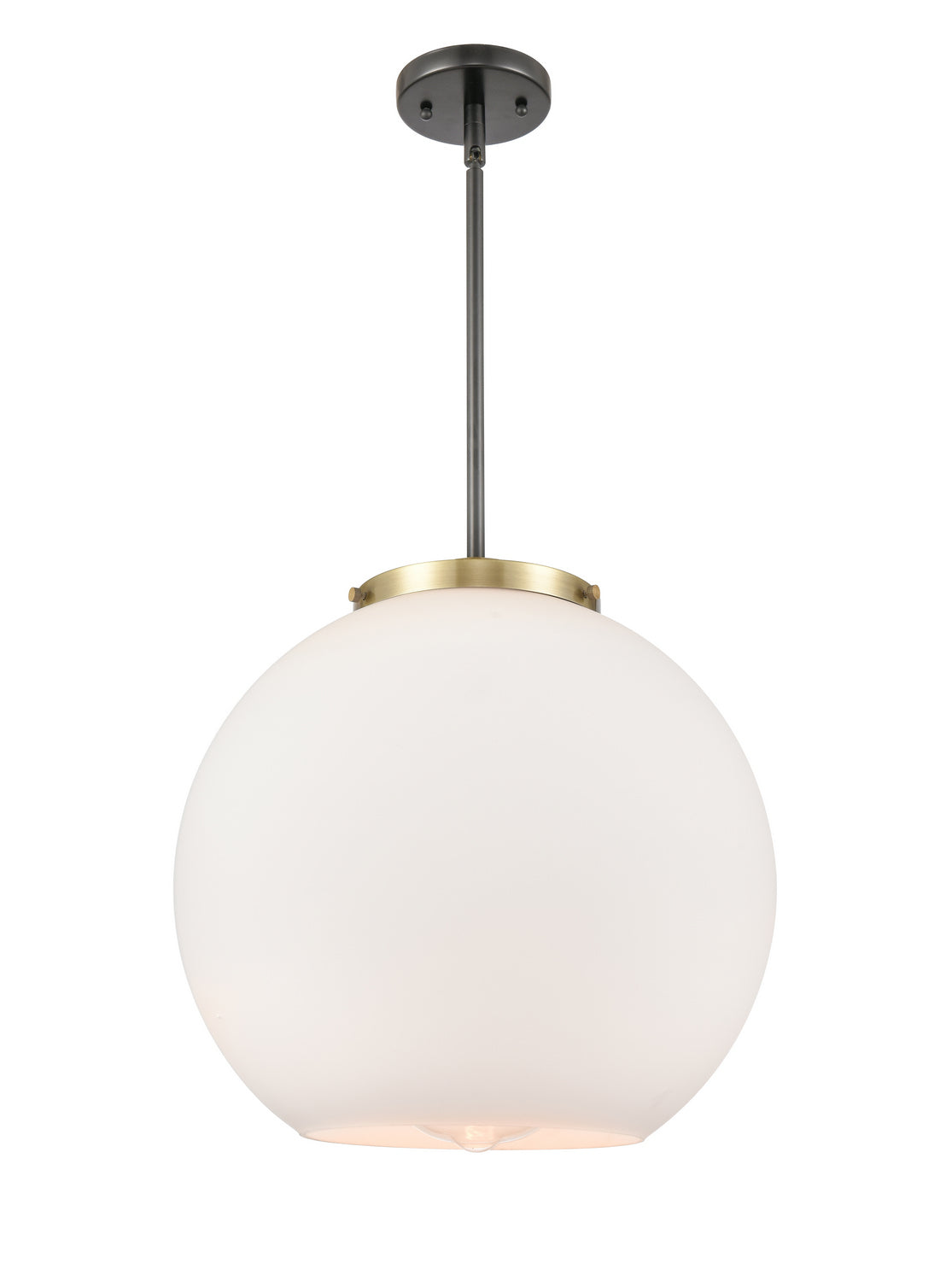 Innovations - 221-1S-BAB-G121-16 - One Light Pendant - Essex - Black Antique Brass