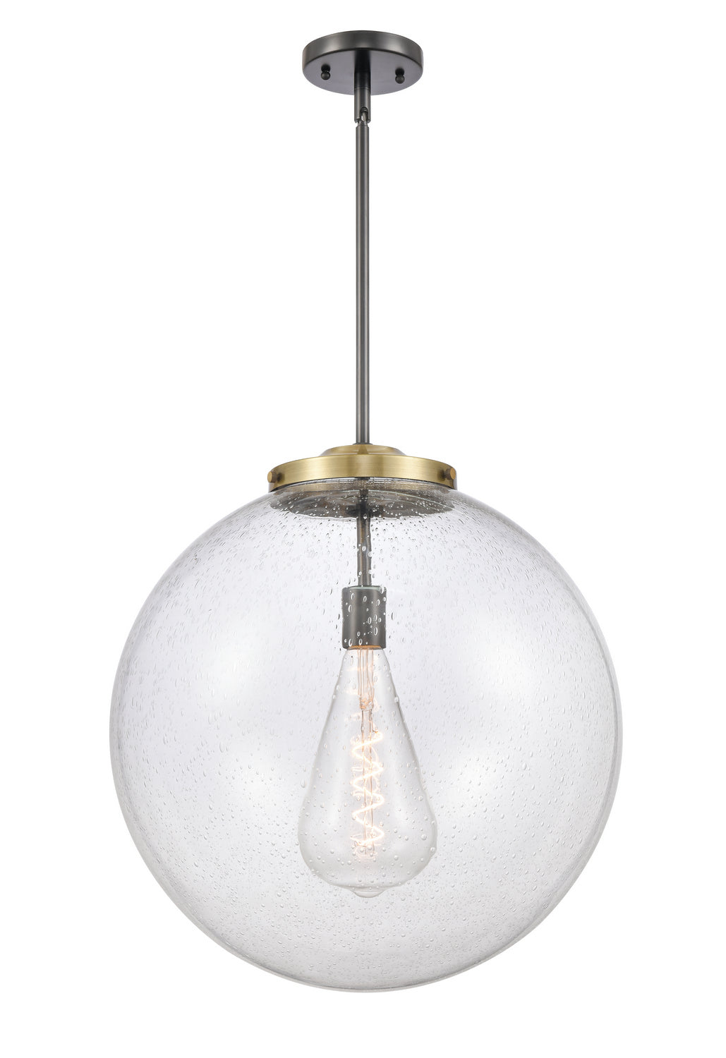 Innovations - 221-1S-BAB-G204-18 - One Light Pendant - Essex - Black Antique Brass