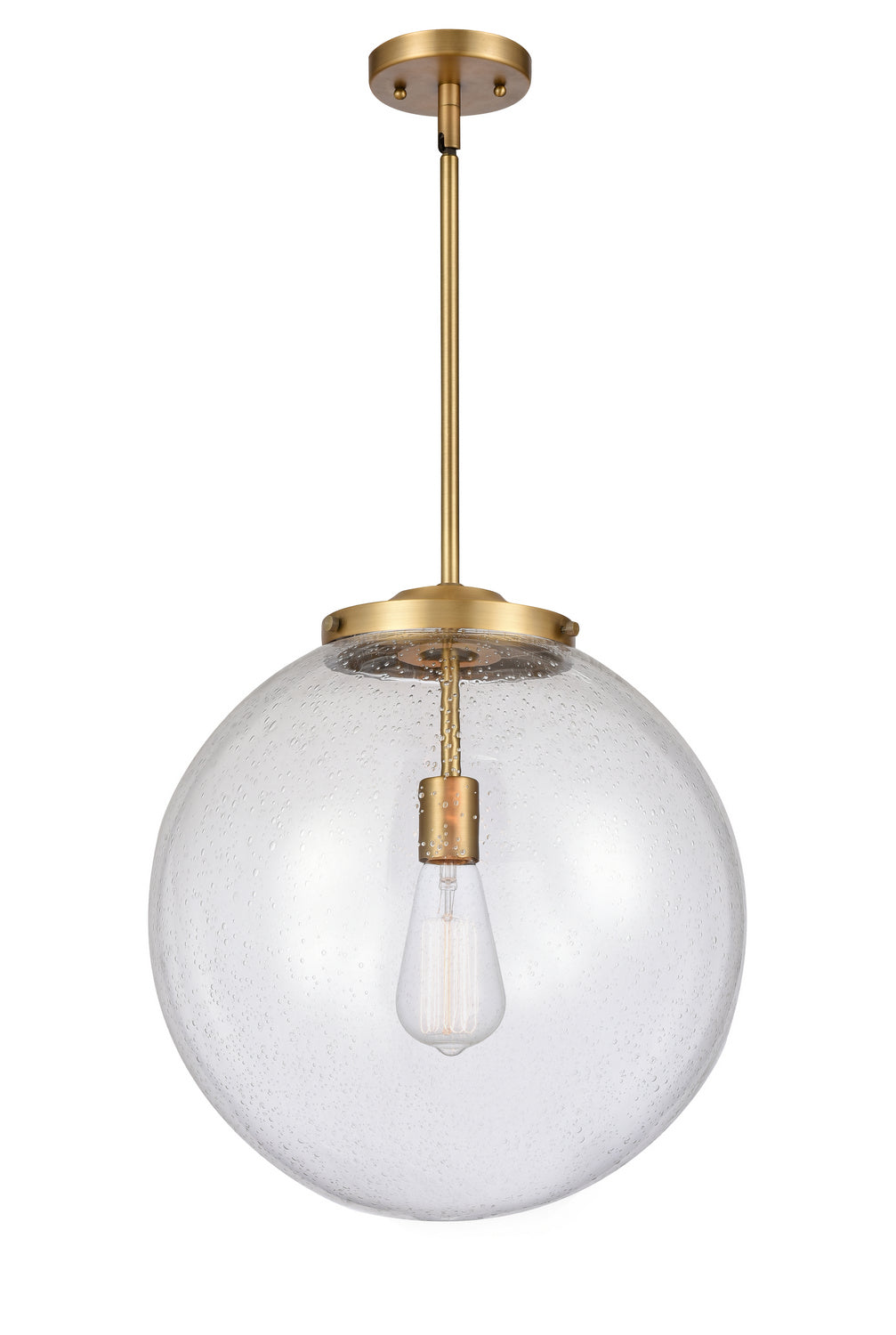 Innovations - 221-1S-BB-G204-16 - One Light Pendant - Essex - Brushed Brass