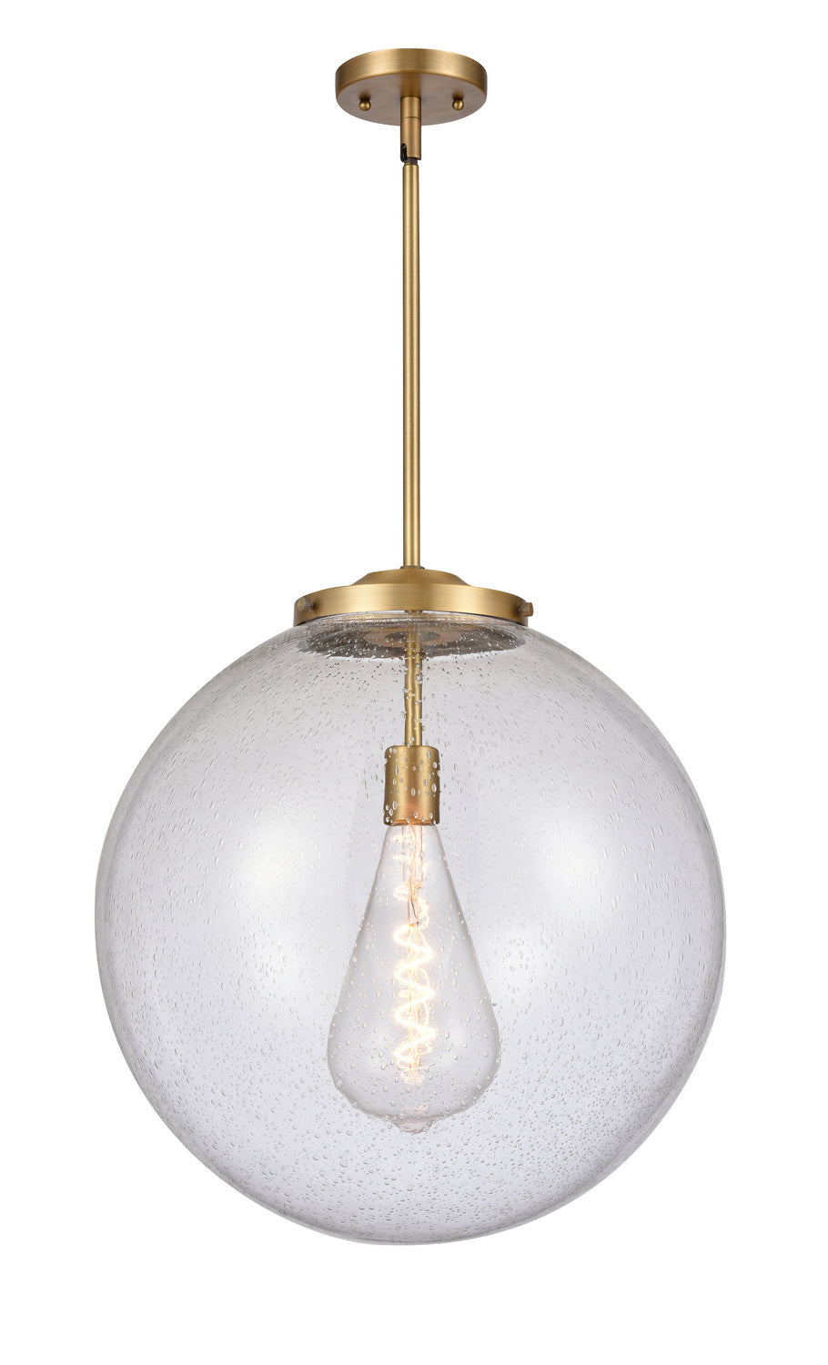 Innovations - 221-1S-BB-G204-18 - One Light Pendant - Essex - Brushed Brass